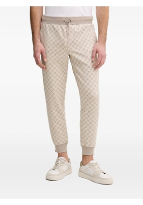 Joop! patterned drawstring track pants - Neutrals