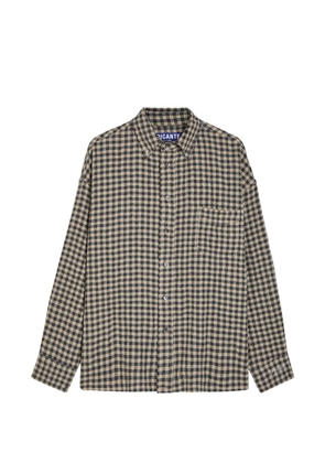 PICANTE Rocco checked shirt - Black
