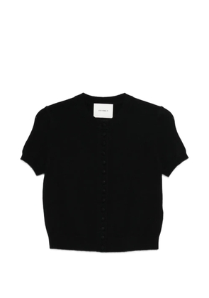 Lisa Yang Lunea short-sleeve cardigan - Black