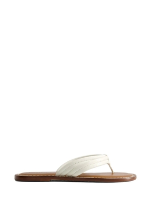 Bernardo Miami leather sandals - White