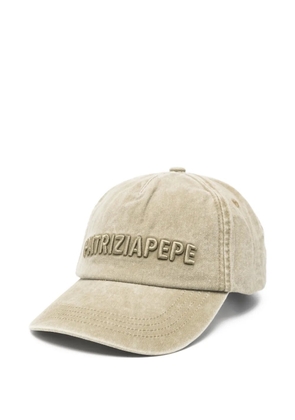 Patrizia Pepe embroidered baseball cap - Neutrals
