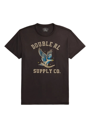 Ralph Lauren RRL eagle-print cotton T-shirt - Black
