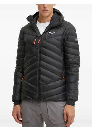 Salewa quilted hooded jacket - Black