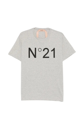 Nº21 logo-print T-shirt - Grey