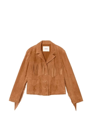 Xirena fringed jacket - Neutrals