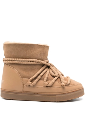 Inuikii lace-details ankle boots - Neutrals