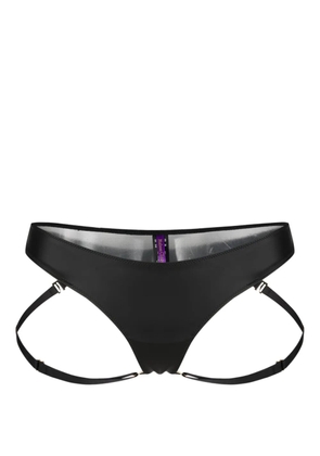 Maison Close Chambre Noire thong - Black