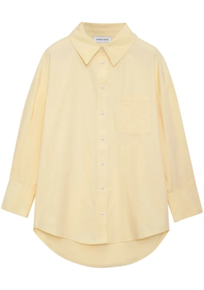 ANINE BING Mika long-sleeve shirt - Yellow