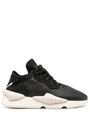 Y-3 Kaiwa leather sneakers - Black