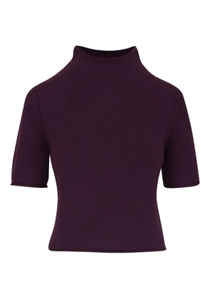 Lisa Yang Fride short-sleeve top - Brown