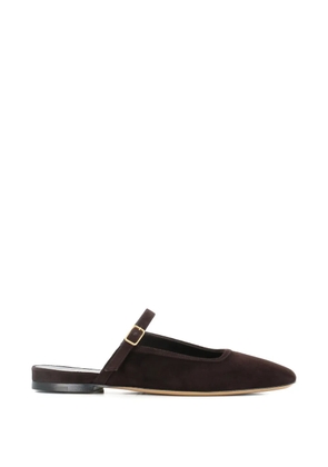 Tassinari Cloe suede mules - Brown