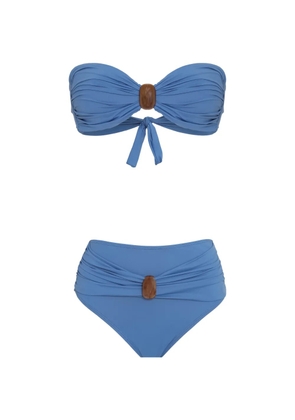 Brigitte Dalia ruched bikini - Blue