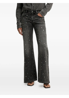 Miss Sixty embellished flared jeans - Black