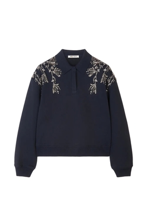 Ports 1961 embellished polo top - Blue