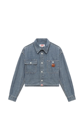 A BATHING APE® patch-pocket shirt - Blue