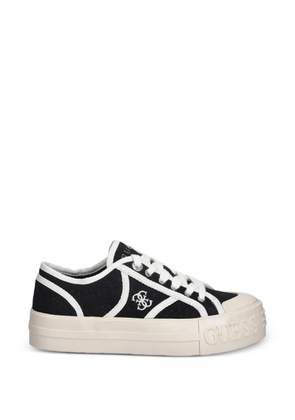 GUESS USA logo-detail sneakers - Black