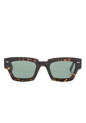 Ahlem Magenta square-frame sunglasses - Brown