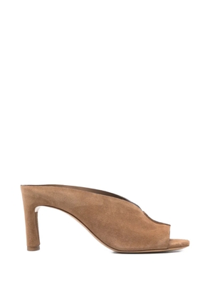 Del Carlo suede sandals - Neutrals