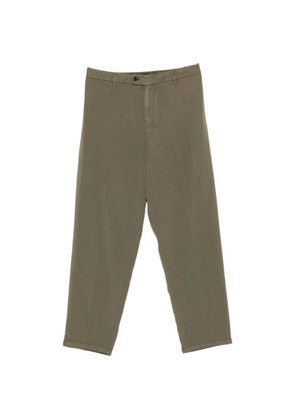 DONDUP Maison Soft buttoned trousers - Green