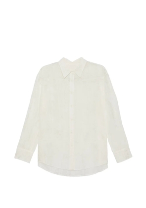JNBY brushed-effect shirt - White
