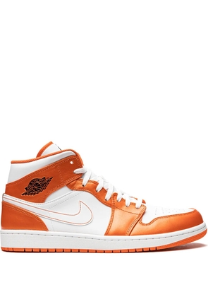 Jordan Air Jordan 1 Mid SE 'Electro Orange' sneakers - White
