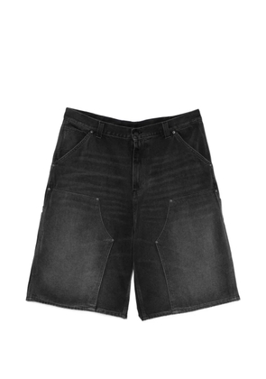 Carhartt WIP Aden denim shorts - Black