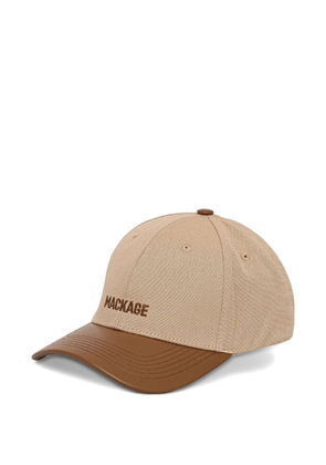 Mackage Anderson-NV panelled baseball cap - Neutrals