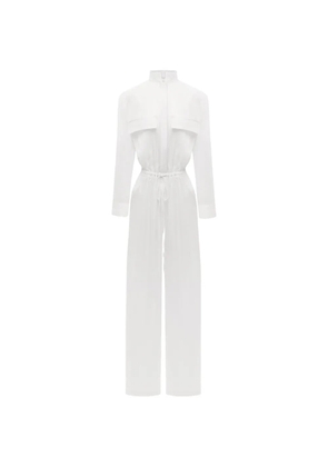 ANNAFOXY Aire flsp-pocket jumpsuit - White