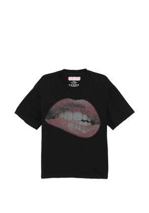 WARMAN graphic printed t-shirt - Black