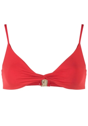 Lenny Niemeyer Loop twisted bikini top - Red