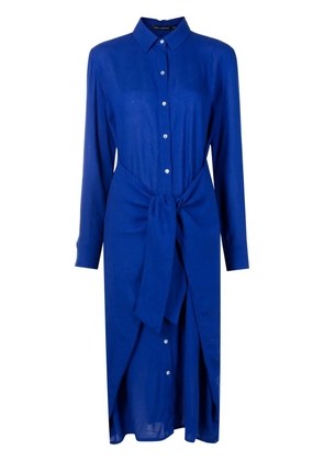 Lenny Niemeyer tie-waist midi shirtdress - Blue