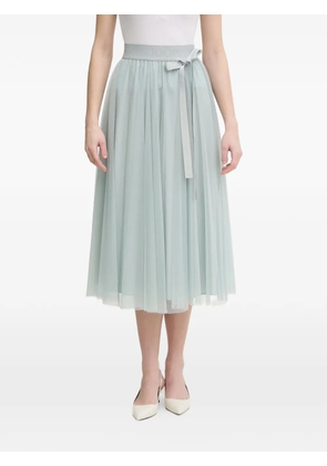 Joop! ribbon midi skirt - Blue