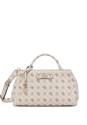 GUESS USA padlock-detail tote bag - Neutrals