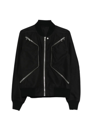Rick Owens zip-fastening bomber jacket - Black