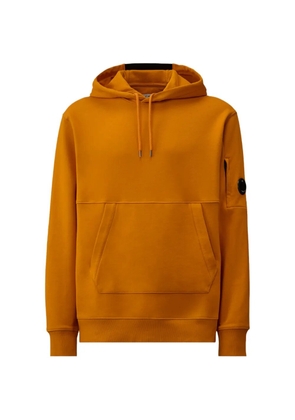 C.P. Company long-sleeve drawstring hoodie - Orange