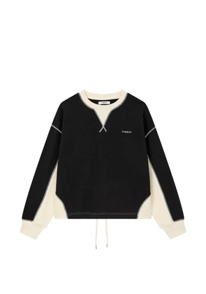 TOMBOY logo-patch sweatshirt - Black