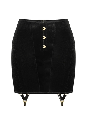 Maison Close x Scandale Rococo garter skirt - Black
