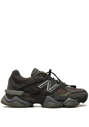 New Balance 9060 'Blacktop/Dark Moss/Black' sneakers - Brown