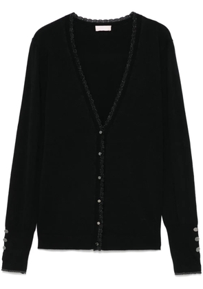 LIU JO button-up cardigan - Black