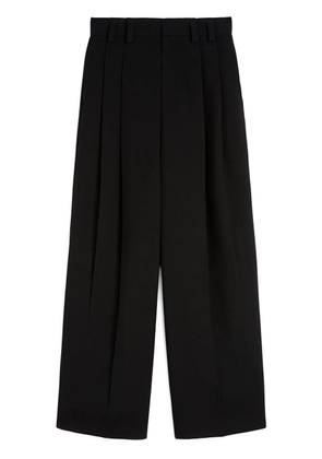 Jil Sander pleat-detail trousers - Black
