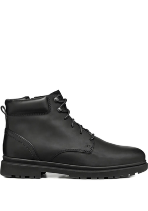 Geox Andalo lace-up zip boots - Black