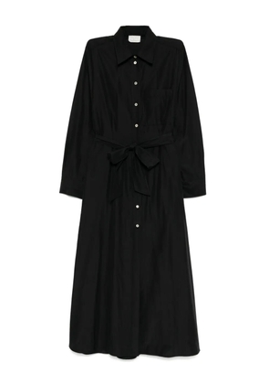 Forte Forte Chic Taffetas Chemisier dress - Black