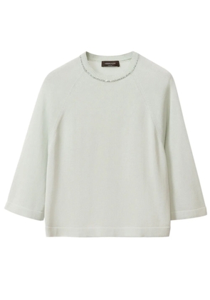 Fabiana Filippi sequinned sweater - Blue