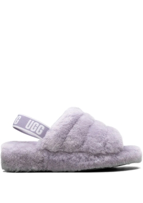 UGG Fluff Yeah 'Grey Purple' slippers