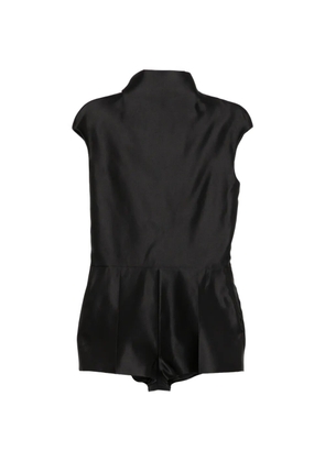 TOM FORD high-neck playsuit - Black