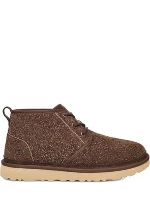 UGG Neumel Shaggy 'Burnt Cedar' boots - Brown