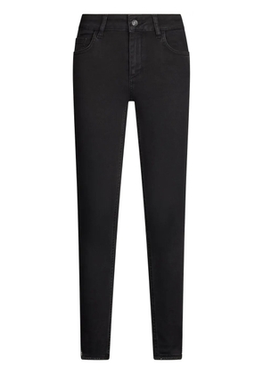 LIU JO slit skinny jeans - Black