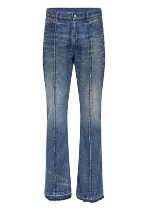 MM6 Maison Margiela Numbers-motif jeans - Blue