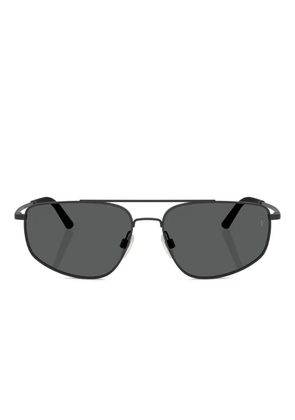 Oliver Peoples pilot-frame sunglasses - Black