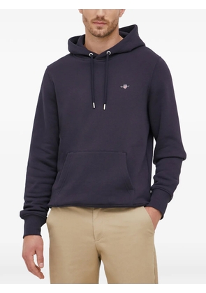 Gant Shield logo hoodie - Blue